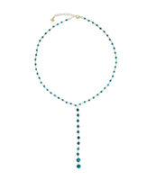 Collana Io & Te  Donna in Argento Apatite CLPSAAPDO
